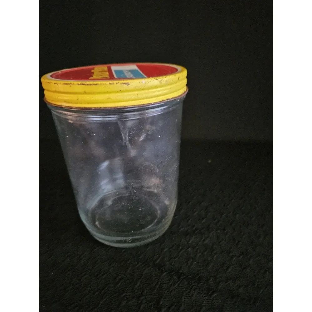 Vintage 1970s Peter Pan Crunchy Peanut Butter Jar‎